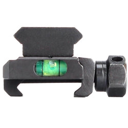 4 Slot Scope Riser 20mm Rail Mount Medium Profile Base W/Bubble Level
