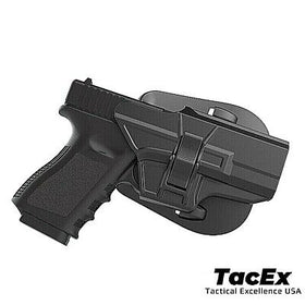 Paddle - Belt Clip Combo Holster Quick Release Fits Glock 19 23 32 (Gen 3/4/5) OWB