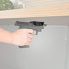 2 Pack Magnetic Gun Mount Holster Car -Home -Under Desk Pistol Handgun Magnet